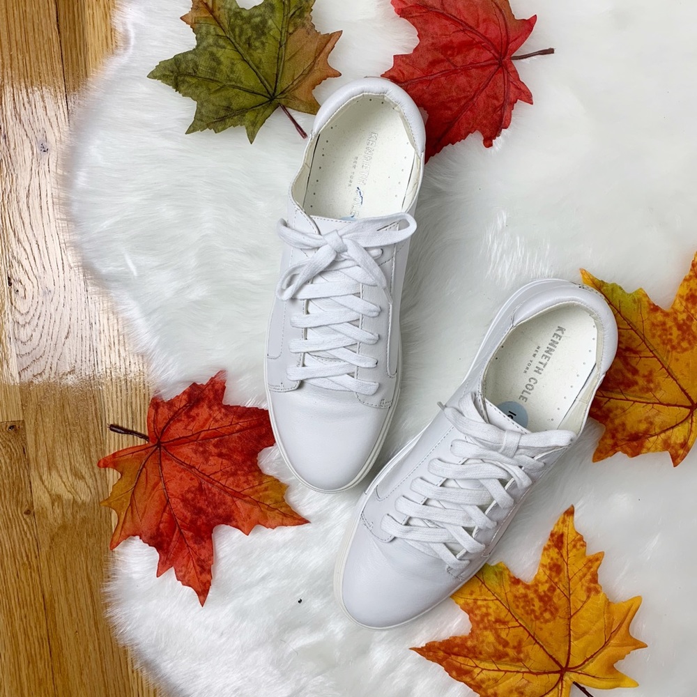 Kenneth Cole New York  White Kams Sneaker size 9